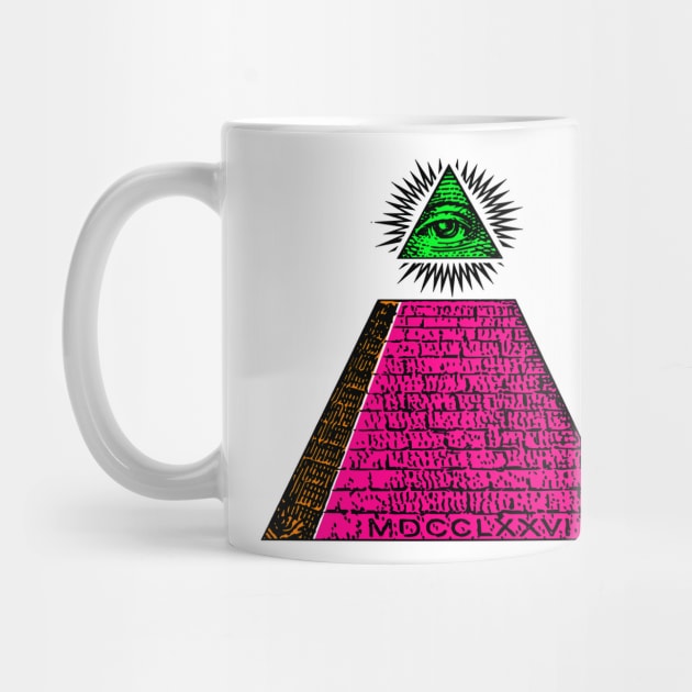 Illuminati Pyramid Design / Conspiracy Theorist by CultOfRomance